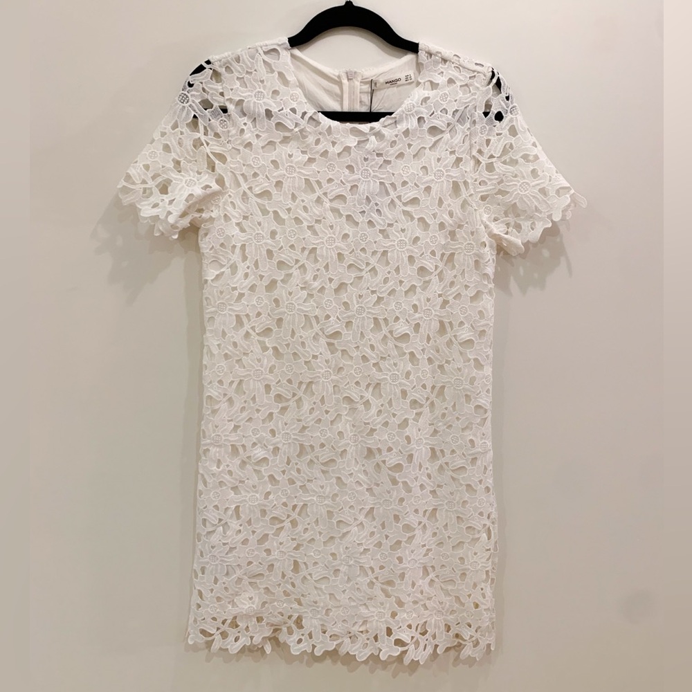Floral Lace T-Shirt Dress (never worn)